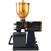 WUPYI2018 Molinillo de café eléctrico retro de acero inoxidable- molinillo de café eléctrico- molinillo de café en polvo